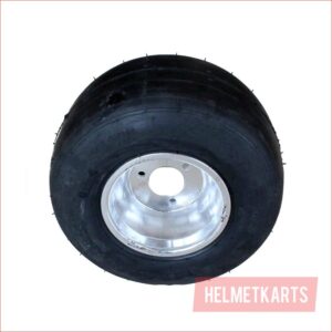11×7.10-5″ Super slick Rear Alloy wheel (rim and tyre) Pair (x2)