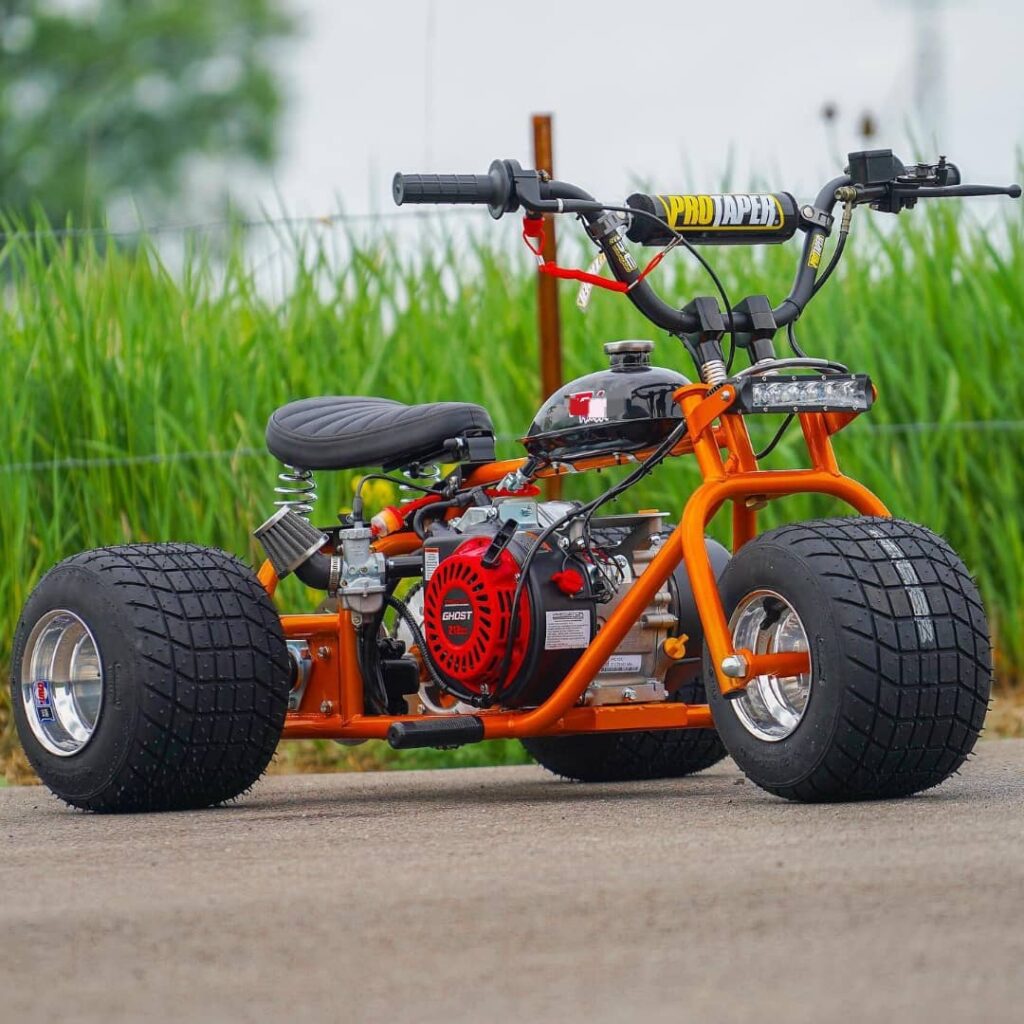 Illusion Orange (Platinum Edition) Mini Trike - Mini bike kartel/Mini ...