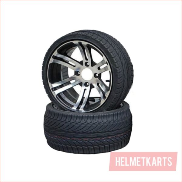 235x30-14" Rear BIG BALLER wheel (rim and tyre) Pair (x2) - Image 2