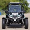 Trailmaster Cheetah 200EX Off Road UTV / Go Kart / side-by-side Wind Shield, Light bar, Spare Tire, Upgraded Center Pivot rear end, Fuel Injected - Image 9