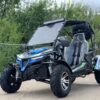 Trailmaster Cheetah 200EX Off Road UTV / Go Kart / side-by-side Wind Shield, Light bar, Spare Tire, Upgraded Center Pivot rear end, Fuel Injected - Image 10