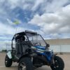 Trailmaster Cheetah 200EX Off Road UTV / Go Kart / side-by-side Wind Shield, Light bar, Spare Tire, Upgraded Center Pivot rear end, Fuel Injected - Image 22