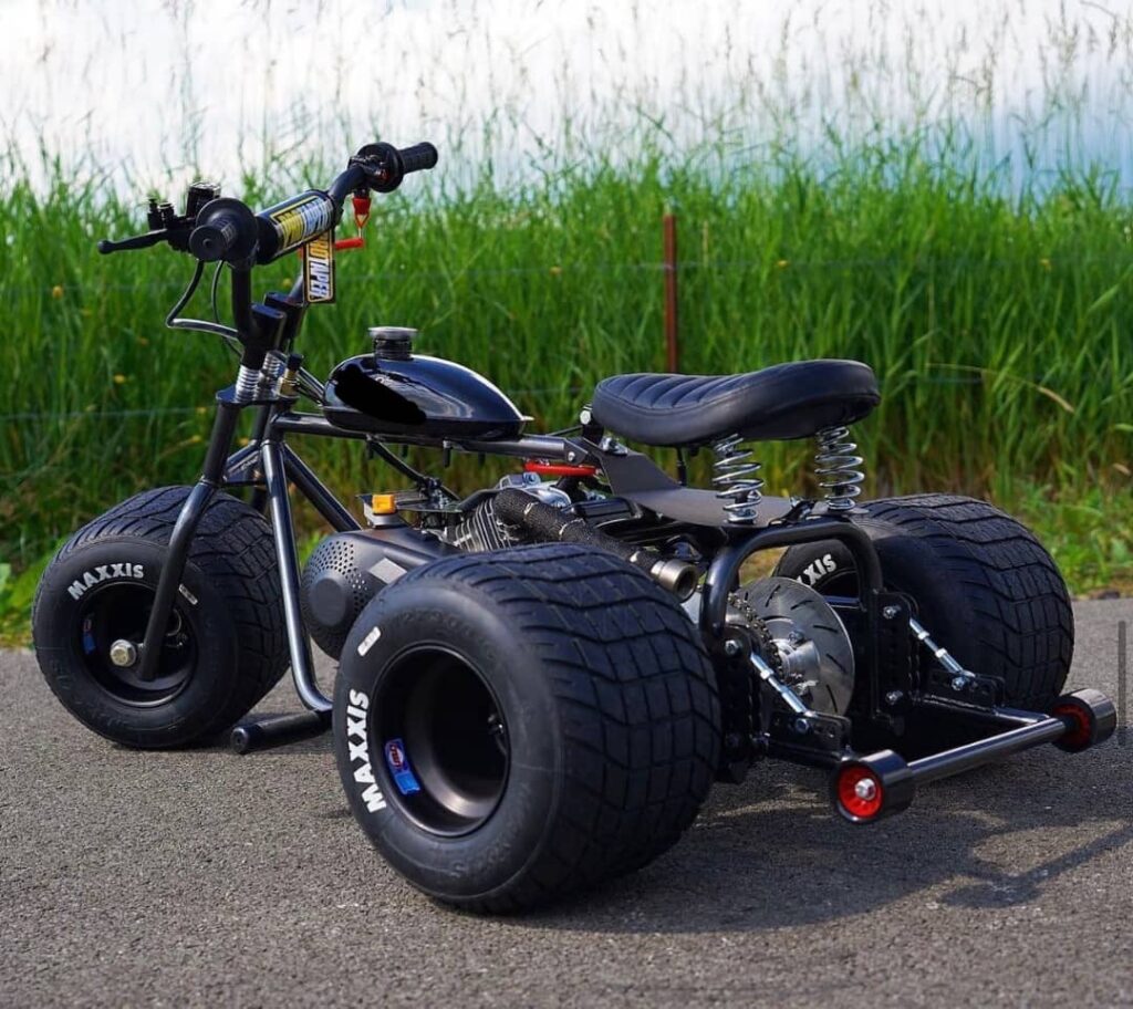 Ink Black (Platinum Edition) Mini Trike - Mini bike kartel/Mini trike ...