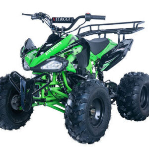 Vitacci Jet 9 125cc Fully Automatic Mid-Size Quad Color matched suspension – For Kid 12-Year-old and Up