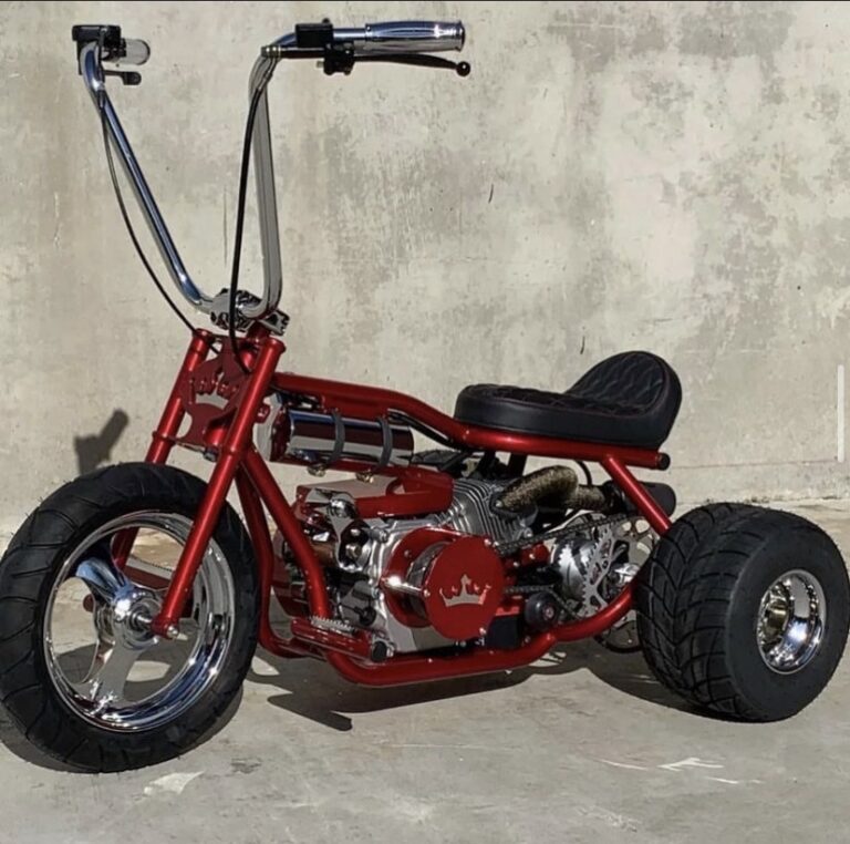 Custom mini trike(red) - Mini bike kartel/Mini trike/Mini bike trike ...