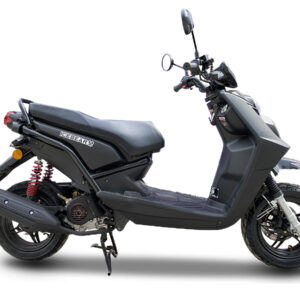 ICE BEAR 50cc (PMZ50-17) Scooter 12-inch Rims #1 with Toy Hauler and Motorhome. CA Legal