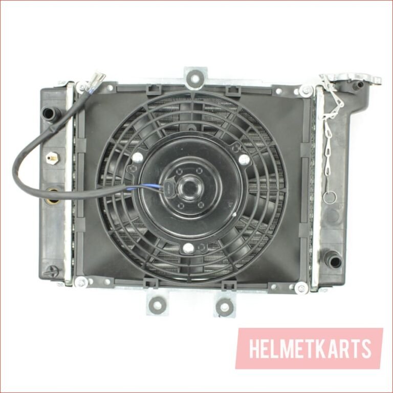 Radiator setup – Large w/ fan and bottle – Mini bike kartel/Mini trike ...