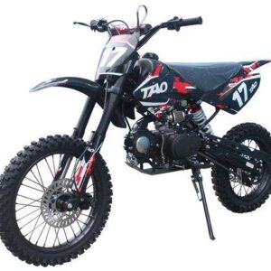 Tao DB-17 – 125cc Deluxe Dirt / Pit Bike 17″ front rim  4 Speed manual, 30.72 inch seat height
