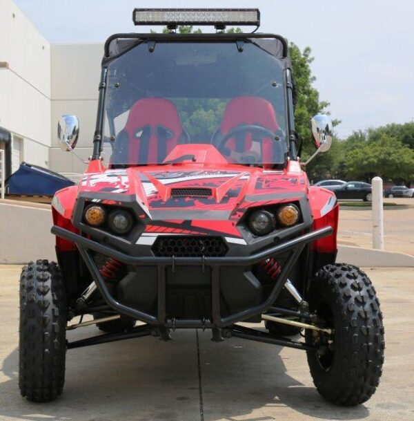 Trailmaster Challenger 300EX EFI UTV / side-by-side All the extras, Push Bar, Wind Shield, Light Bar, Chrome rims, Independent Rear Axels