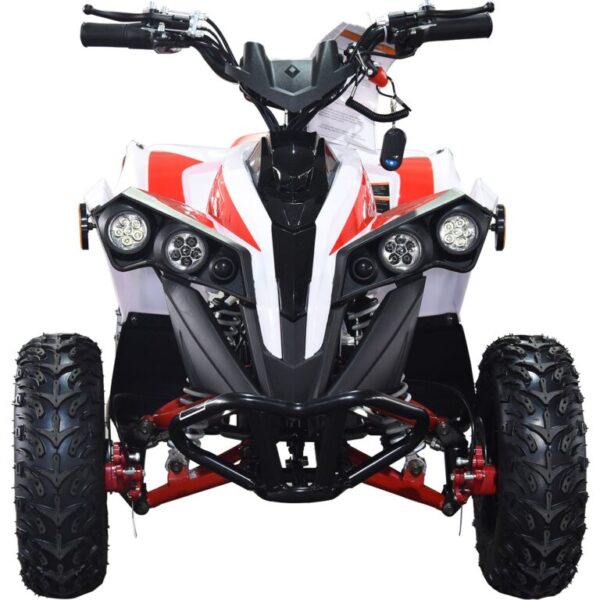 MotoTec E-Bully 36v 1000w ATV White